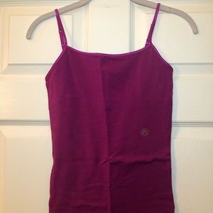 Aeropostale Purple Cami Shelf-bra